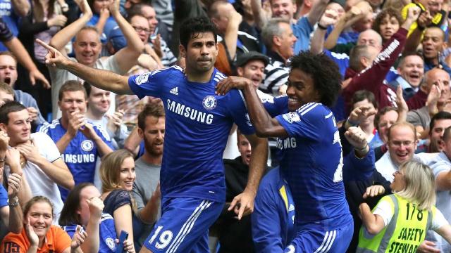 cementing top spot with chelsea opening up a seven point lead over manchester city on saturday jose mourinho s men would be looking to cement that lead and not allow any slips to favour the defending champions photo reuters