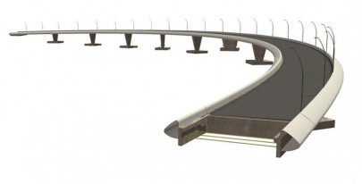 security measures pedestrian bridge to be removed