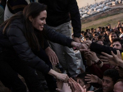 jolie launches academic centre to combat violence against women in warzone