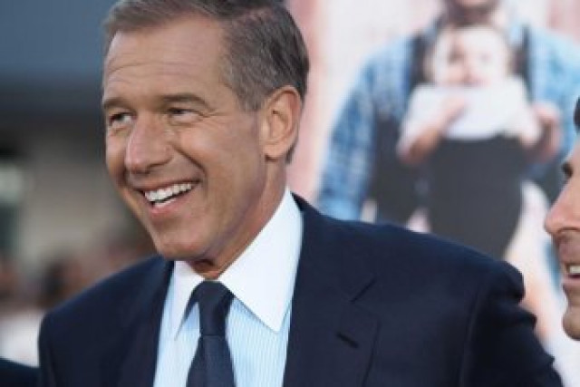 a file photo of nbc anchor brian williams photo afp a file photo of nbc anchor brian williams photo afp
