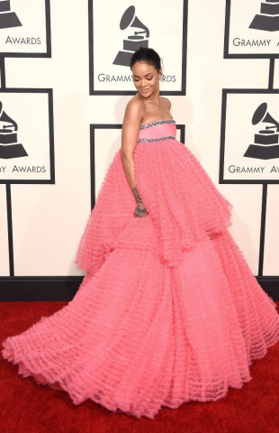 rihanna looked like a barbie birthday cake when she walked on the red carpet photo afp rihanna looked like a barbie birthday cake when she walked on the red carpet photo afp