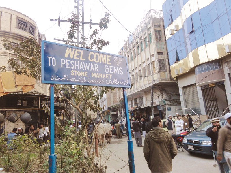 namak mandi in peshawar is known internationally for its vast gemstone collection photo abdur razzaq