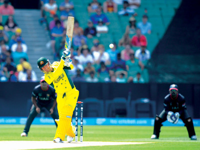 clarke top scores on return as australia rout uae clarke top scores on return as australia rout uae
