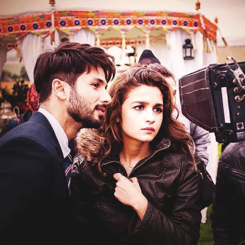 shahid who is paired with alia bhatt in shaandar and udta punjab lauded her and said she s the most talented person he has ever met photos file