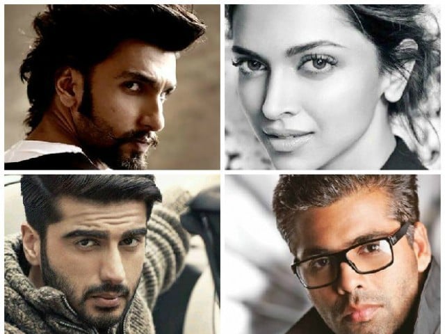 mumbai police on thursday registered a case against 14 people including director producer karan johar actors arjun kapoor ranveer singh alia bhat deepika padukone and organisers of the show