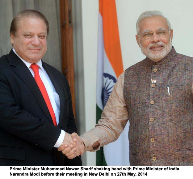 the express tribune has learnt through reliable sources that interaction between prime minister nawaz sharif and his indian counterpart narendra modi at saarc summit is still a possibility photo pid