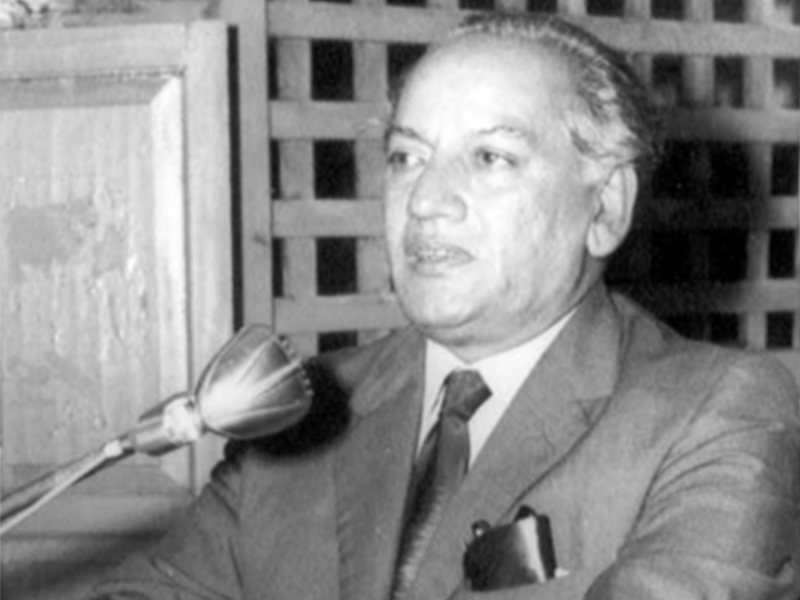 dr fouzia saeed said faiz is the founder of all cultural institutions in pakistan photo file