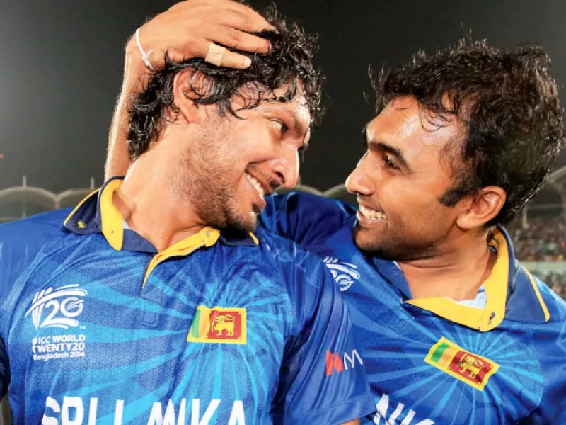 mahela and sanga have often bailed out sri lanka in times of need photo courtesy icc mahela and sanga have often bailed out sri lanka in times of need photo courtesy icc