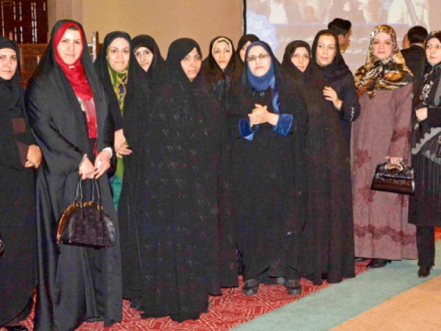 guests attend a ceremony hosted by the embassy of iran to mark 36th anniversary of the islamic revolution photo express guests attend a ceremony hosted by the embassy of iran to mark 36th anniversary of the islamic revolution photo express