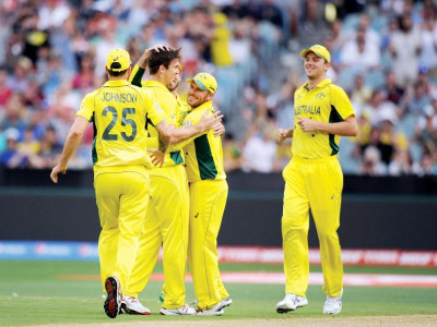 finch marsh get australia s campaign off to a flying start finch marsh get australia s campaign off to a flying start