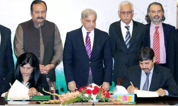 chief minister punjab shahbaz sharif witnessing the mou signing ceremony of master plane of knowledge park photo inp chief minister punjab shahbaz sharif witnessing the mou signing ceremony of master plane of knowledge park photo inp