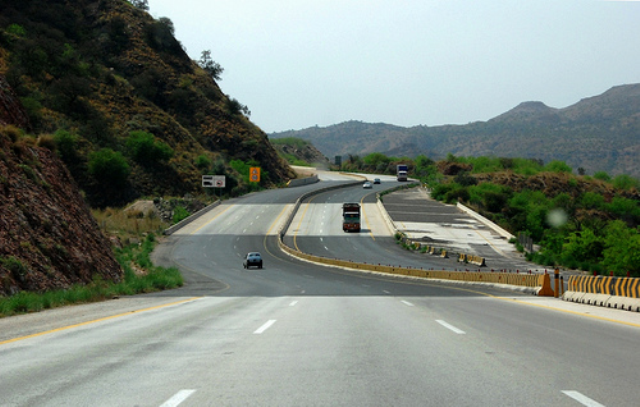 islamabad lahore stretch of the motorway photo afp file