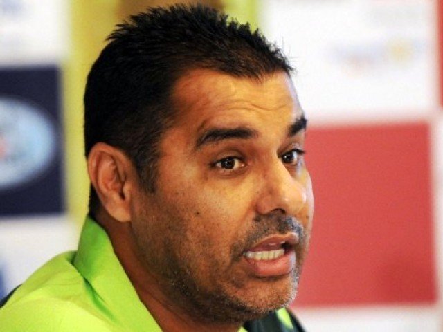 waqar repeated his team were not amongst the title favourites photo afp