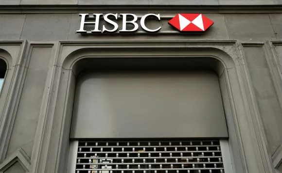 the hsbc bank logo is pictured at a branch office at the paradeplatz in zurich february 10 2015 photo reuters the hsbc bank logo is pictured at a branch office at the paradeplatz in zurich february 10 2015 photo reuters