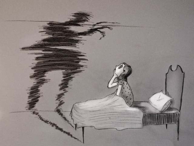 all the classes reported at least one instance of a strange demon paralysing them in their sleep leaving them unable to breath or move properly photo pinterest
