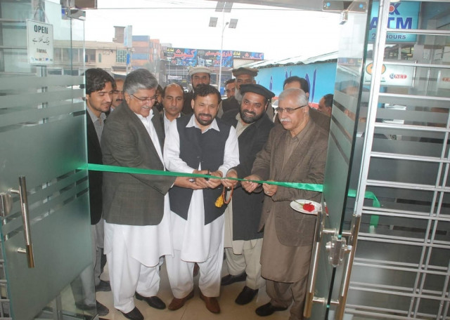 while inaugurating bok s 116th branch on ring road syed said over 50 branches of the bank provide financial services based on islamic principles so far and that soon the entire institution will revert to wholly islamic financial models photo iqbal haider tribune