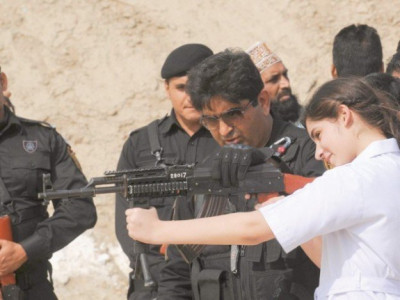 after peshawar school attack students receive counter terrorist training