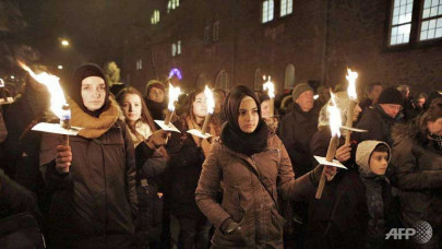 norwegian muslims to form a human shield around a synagogue in oslo