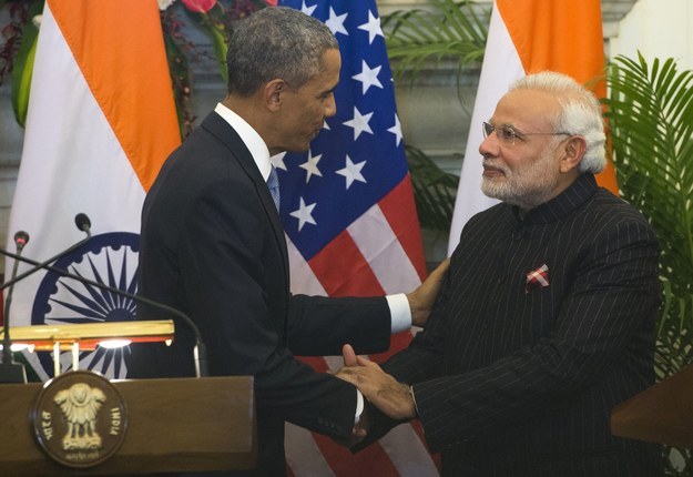 indian prime minister narendra modi with us president barack obama photo afp