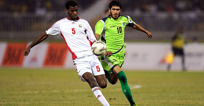 for a player who started his playing career as a full back the season has seen the 21 year old kaleemullah make his mark as one of the finest strikers the country has seen photo afp