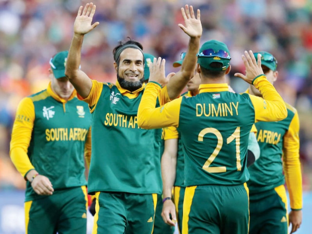 it would be tahir s first odi against india and his captain assured the 35 year old he would not be thrown in the deep end photo afp it would be tahir s first odi against india and his captain assured the 35 year old he would not be thrown in the deep end photo afp