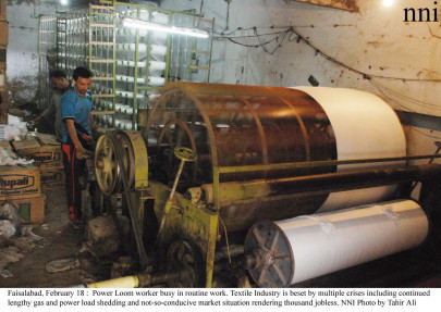 textile producers hopeless punjab industry rues energy crisis textile producers hopeless punjab industry rues energy crisis