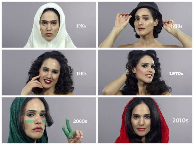 iran through the years a century of changing fashion and beauty styles