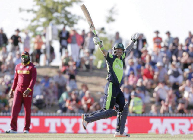 ireland made a mockery of the proposed 10 man world cup format by chasing down west indies 300 plus score to become the only side to do so thrice photo afp ireland made a mockery of the proposed 10 man world cup format by chasing down west indies 300 plus score to become the only side to do so thrice photo afp