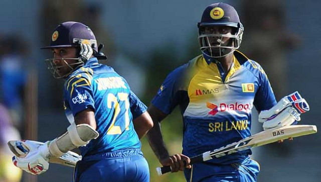 it was sri lanka s first win of this tournament after an opening loss to new zealand photo afp it was sri lanka s first win of this tournament after an opening loss to new zealand photo afp