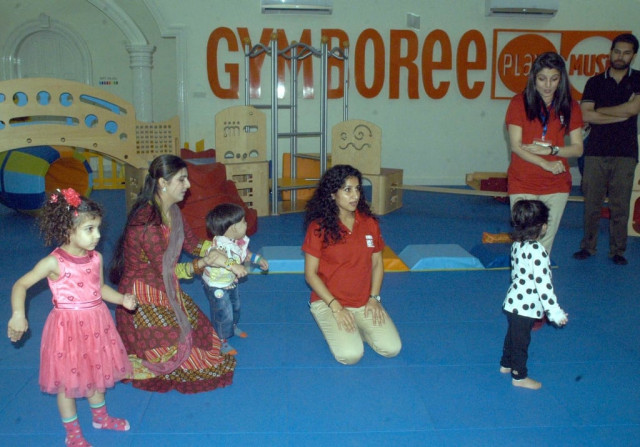 according to gymboree director sophia kasuri the idea of opening a similar franchise in pakistan occurred to her during her stay in the us when her own child was enrolled in a gymboree centre photo irfan ali express according to gymboree director sophia kasuri the idea of opening a similar franchise in pakistan occurred to her during her stay in the us when her own child was enrolled in a gymboree centre photo irfan ali express