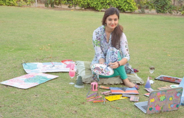 durre sameen hashmi uses art to help people attain self actualisation and personal empowerment photo courtesy farhan anwar durre sameen hashmi uses art to help people attain self actualisation and personal empowerment photo courtesy farhan anwar