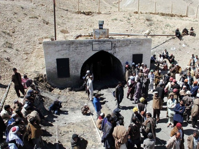 the coalmine collapsed on thursday after an explosion occurred inside the mine photo ppi the coalmine collapsed on thursday after an explosion occurred inside the mine photo ppi
