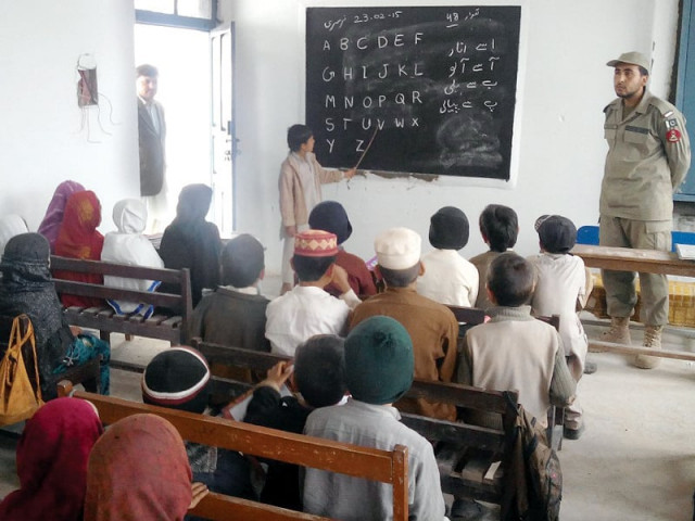 the school is an opportunity for children to study in bazai one of the three subdivisions where there are no high schools for boys or girls