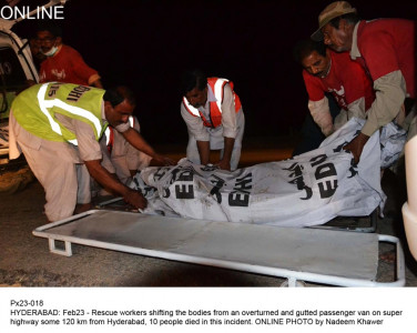 one of 10 bodies handed over to family