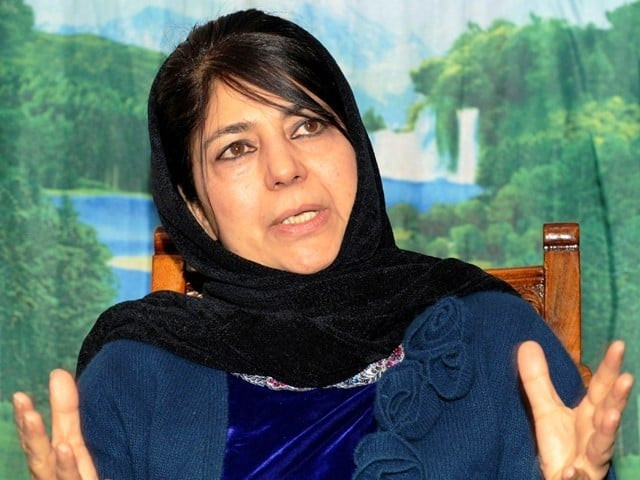 bjp president amit shah announced the deal after meeting pdp chief mehbooba mufti in new delhi photo afp bjp president amit shah announced the deal after meeting pdp chief mehbooba mufti in new delhi photo afp