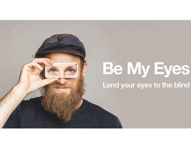 the app be my eyes helps blind people see the app be my eyes helps blind people see