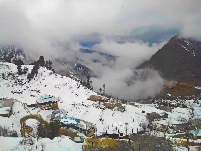 malam jabba ski resort in swat covered by a blanket of snow photo fazal khaliq express malam jabba ski resort in swat covered by a blanket of snow photo fazal khaliq express