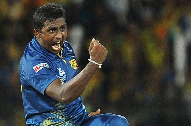 mendis 32 a left handed batsman and right arm leg spinner suffered the injury during training on tuesday photo afp