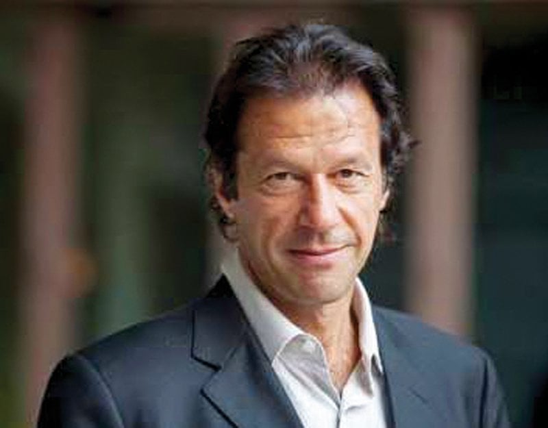 pti chief imran khan photo file