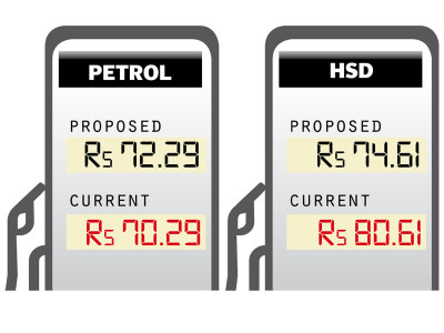 petrol prices to go up 2 9 next month