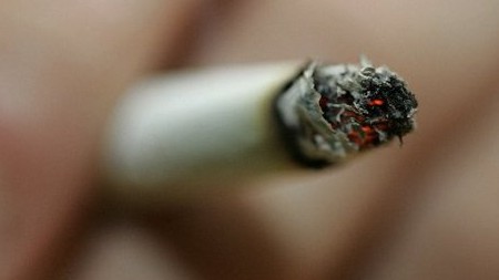 a study also reveals that every two in three smokers die from smoking related diseases stock image