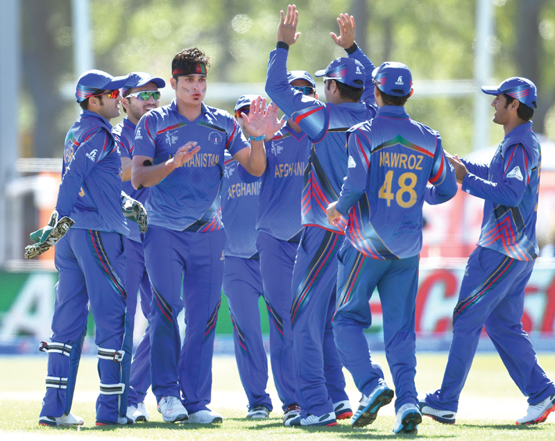 it was afghanistan s first win in the overall three world cup matches they have appeared in while scotland have now lost in all 11 of their encounters in the mega event over the years photos afp