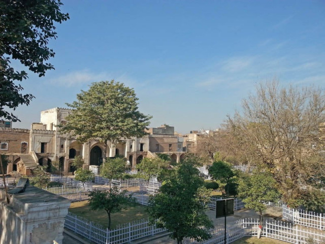 a view of sera e jahandad from guru gorakhnath temple photo express a view of sera e jahandad from guru gorakhnath temple photo express