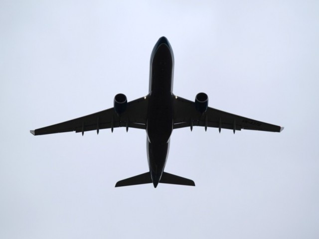 at least seven airlines suspended flights after the incident stock image