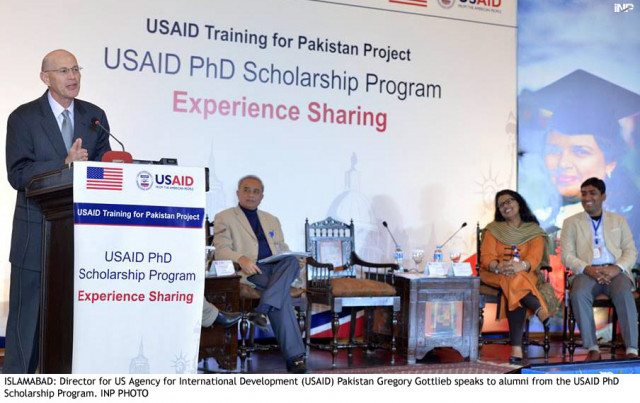 director of us agency for international development pakistan gregory gottlieb speaks to alumni photo inp director of us agency for international development pakistan gregory gottlieb speaks to alumni photo inp