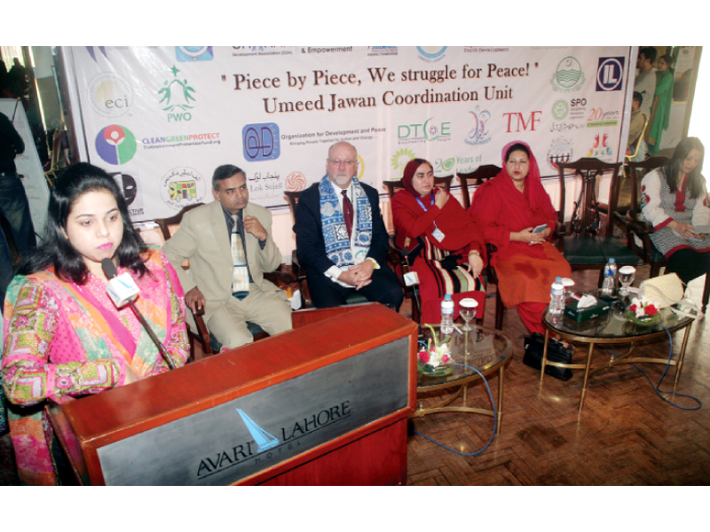 speakers exhort citizens support to govt s initiatives in promoting peace photo abid nawaz express