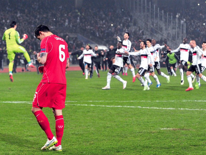 liverpool had won the champions league in istanbul against milan on penalties in a famous final back in 2005 but now suffered heartache in the same city photo afp