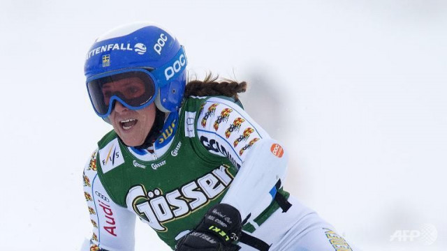 sara hector competes in the women 039 s world cup giant slalom in kuehtai austria dec 28 2014 photo afp sara hector competes in the women 039 s world cup giant slalom in kuehtai austria dec 28 2014 photo afp