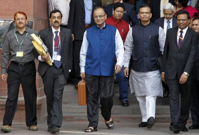 india 039 s finance minister arun jaitley c leaves his office to present the 2015 16 federal budget in new delhi february 28 2015 photo reuters india 039 s finance minister arun jaitley c leaves his office to present the 2015 16 federal budget in new delhi february 28 2015 photo reuters