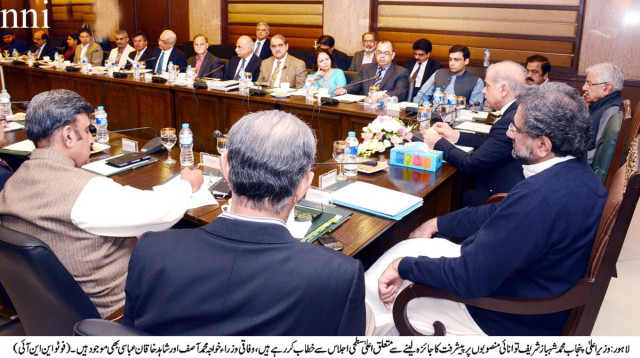 shahbaz sharif addresses a high level meeting over the import of lng photo nni shahbaz sharif addresses a high level meeting over the import of lng photo nni